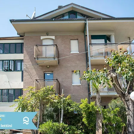 Se008 - Senigallia, Bilocale Sul Mare Con Inclusa Lägenhet *